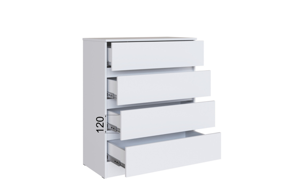 Спальня Мэнкс Комод МСК-20 белый